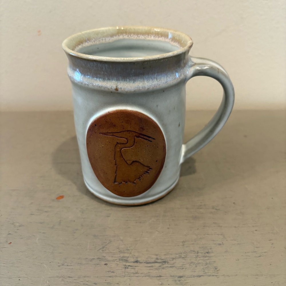 VTG Handmade Art Pottery Signed Coffee/Tea Mug